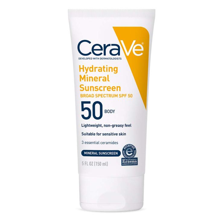 CeraVe Hydrating Mineral Sunscreen SPF 50 Body 150ml