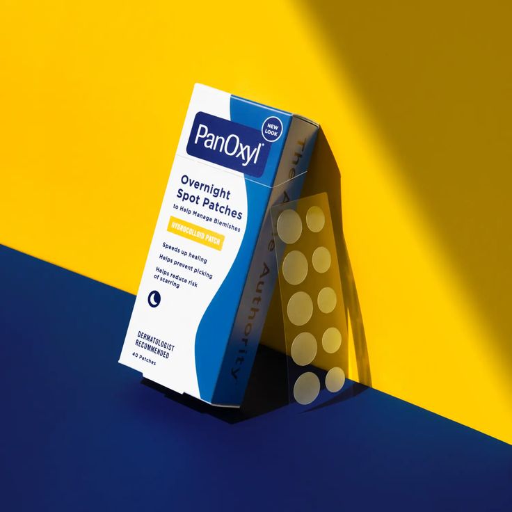 PanOxyl Overnight Spot Patches - 40 Patches