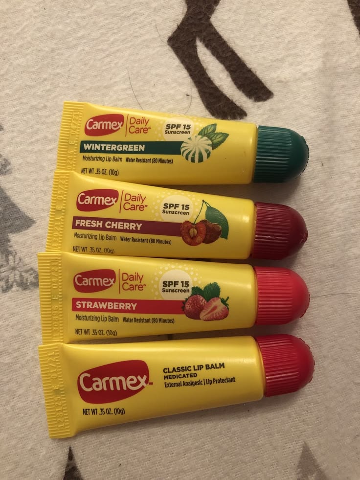 Carmex Lip Balms Flavoured tubes single