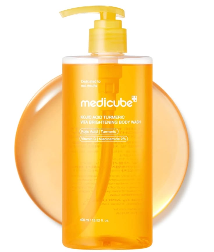 Medicube Kojic Acid Turmeric Brightening Body Wash 400ml