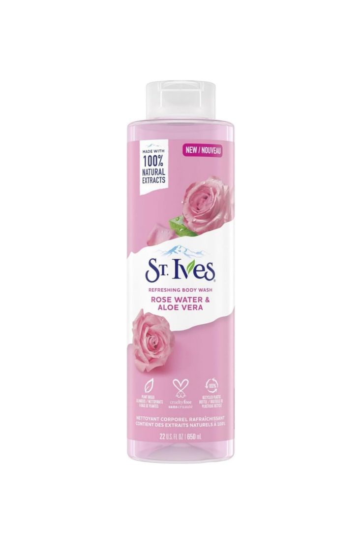 St. Ives Rose Water & Aloe Vera Body Wash