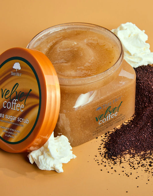 Tree Hut Velvet Coffee Shea Sugar Scrub
