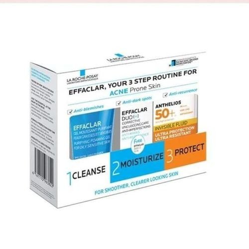 La Roche- Posay Effaclar Acnes Routine Kit 3 in 1