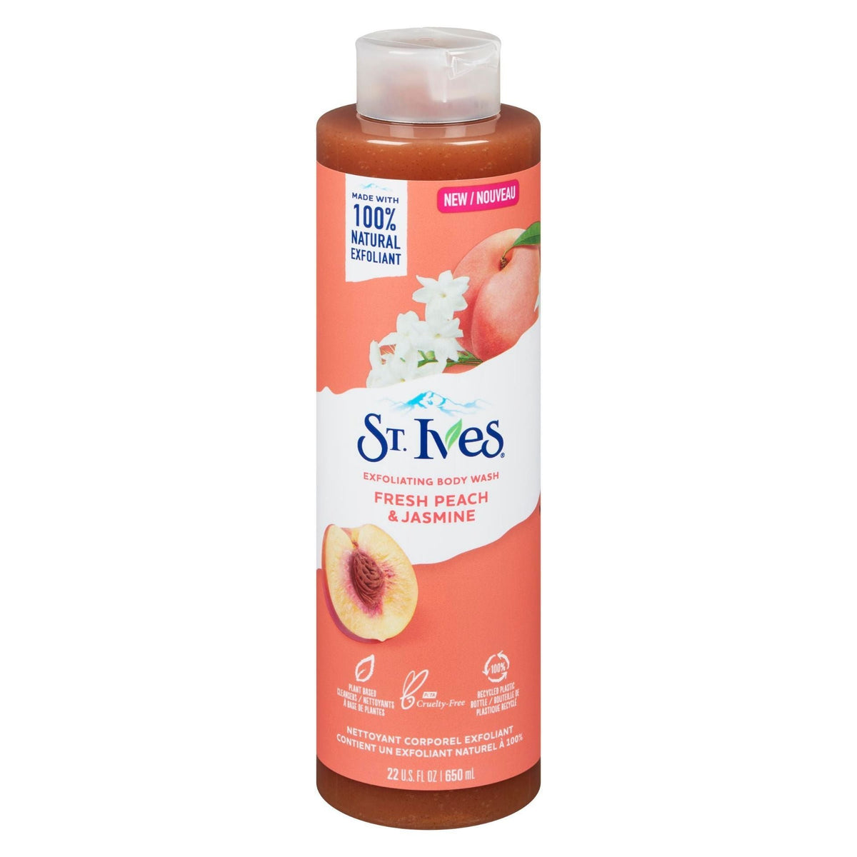 St. Ives Exfoliating Fresh Peach & Jasmine Body Wash