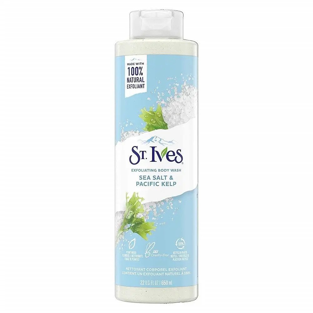 St. Ives Exfoliating Body Wash Sea Salt and Pacific Kelp