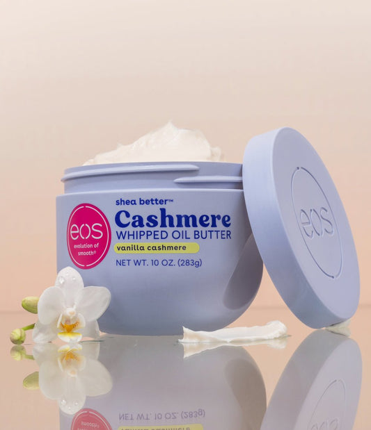 EOS Cashmere Whipped Oil Body Butter, Vanilla Cashmere