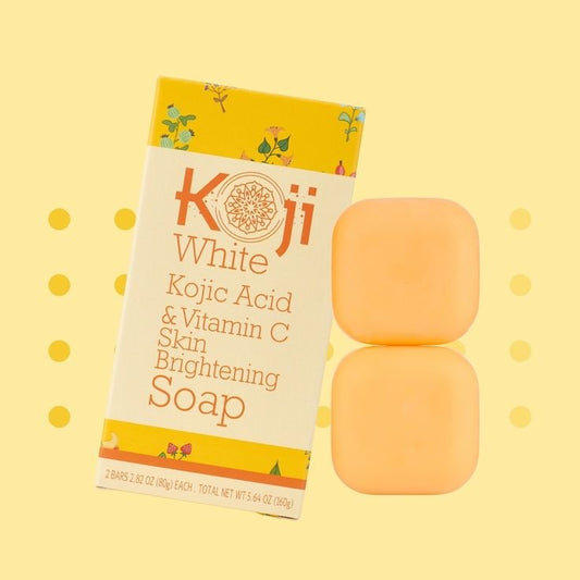 Koji White Kojic Acid & Vitamin C Skin Brightening Soap