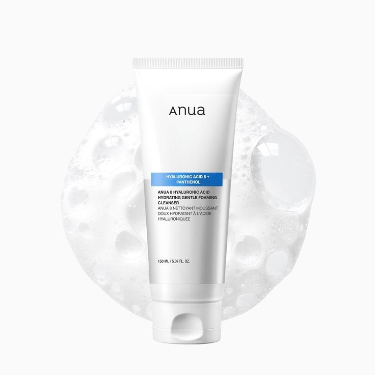 ANUA 8 Hyaluronic Acid Hydrating Gentle Foaming Cleanser