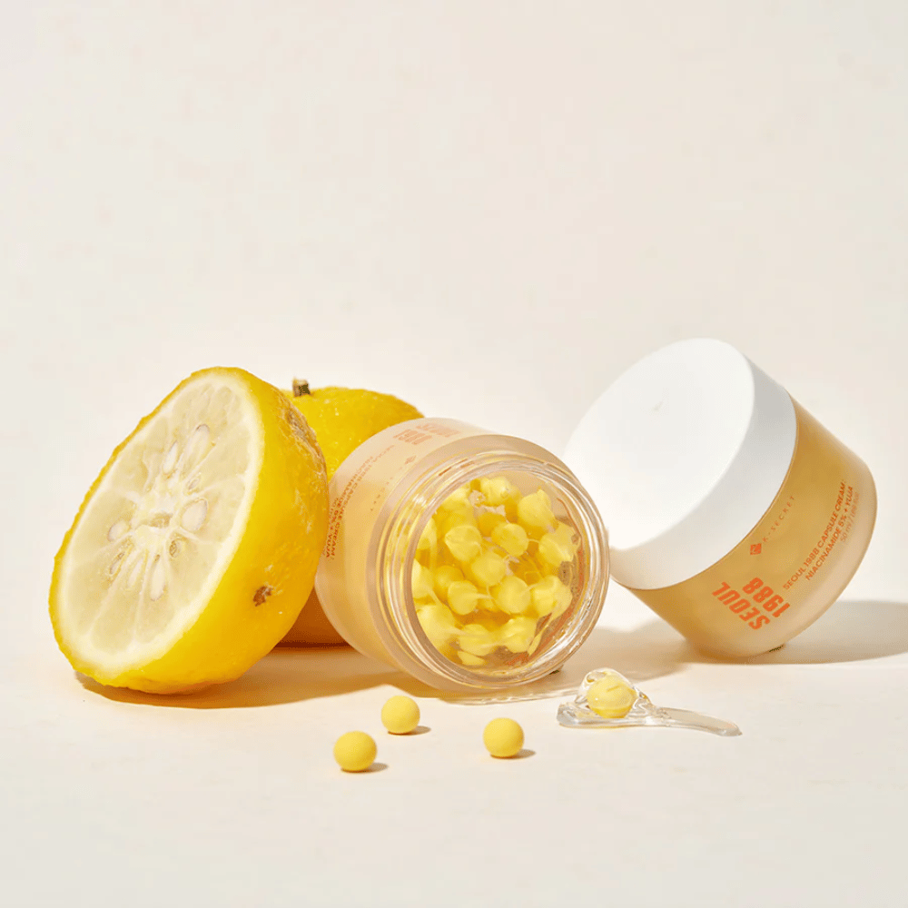 K-SECRET Seoul 1988 Capsule Cream: Niacinamide 5% + Yuja