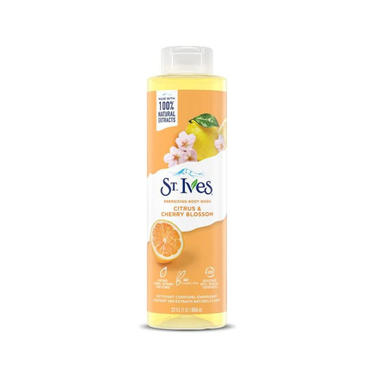 St. Ives Energizer Body Wash Citrus & Cherry Blossom