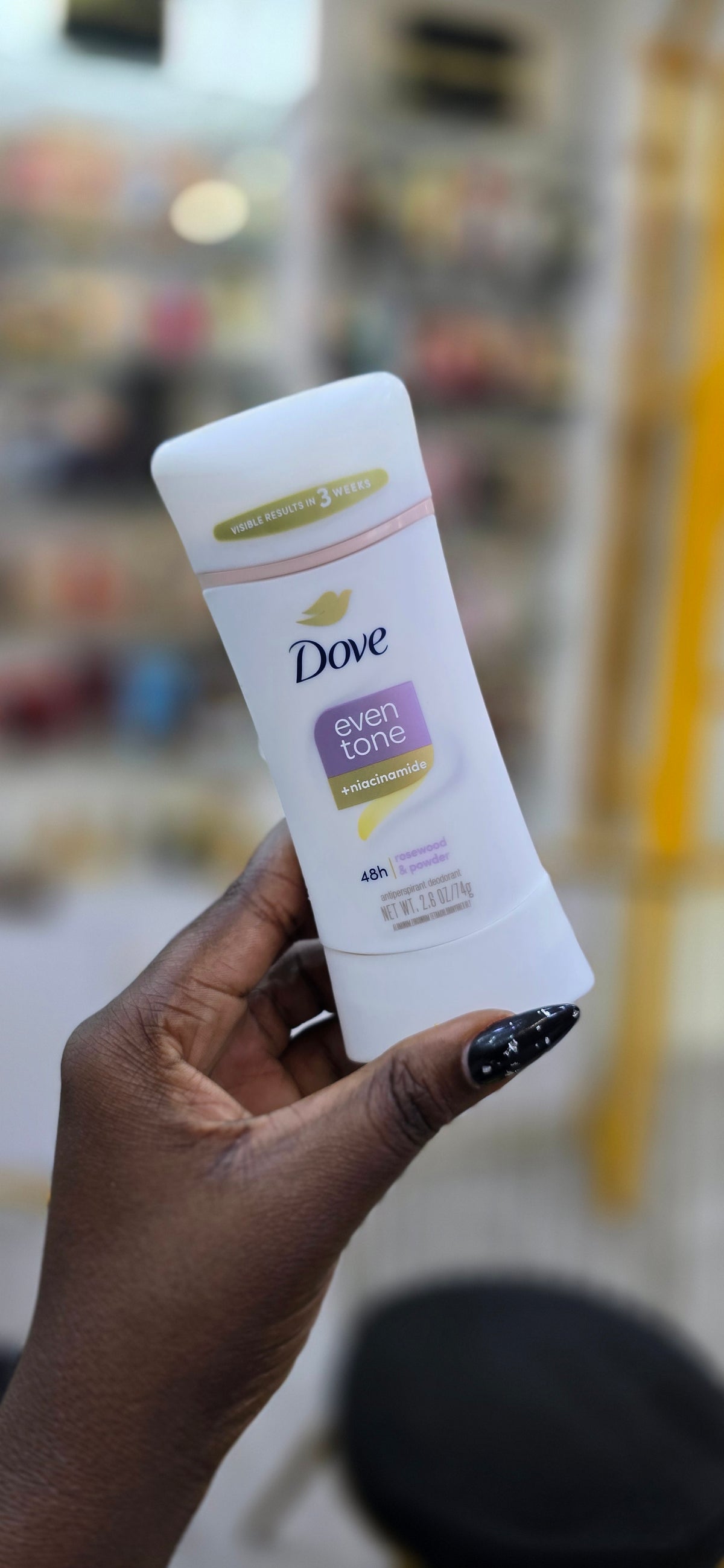 Dove Even Tone + Niacinamide Antiperspirant Deodorant Rosewood & Powder 74g