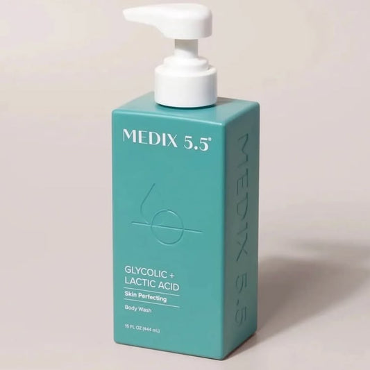 Medix 5.5 Glycolic Acid + Lactic Acid Skin Perfecting- Body Wash 444ml