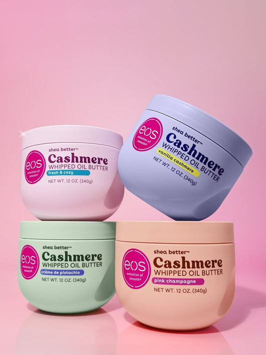 EOS Cashmere Whipped Oil Body Butter, Vanilla Cashmere
