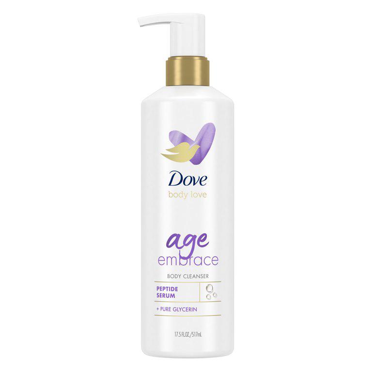 Dove Body Love Age Embrace Peptide Serum Body Cleanser 517ml