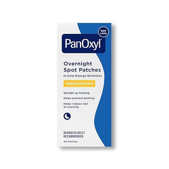 PanOxyl Overnight Spot Patches - 40 Patches