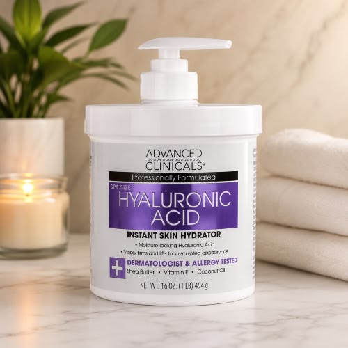 Advanced Clinicals Hyaluronic Acid Instant Skin Hydrator
