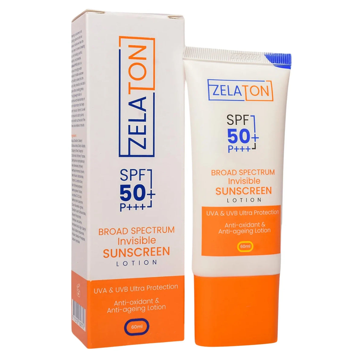 ZELATON SPF 50 SUNSCREEN LOTION